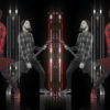 Fire-Rock-Man-Guitarist-playing-in-neon-red-lines-Video-Art-VJ-Loop_008 VJ Loops Farm