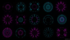 vj video background Pin-Blue-Circle-Ring-Pattern-Gate-AI-VIdeo-Art-VJ-Loop_003
