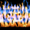 Fire-Pyramid-Blue-Yellow-Flame-Video-Art-VJ-Loop_008 VJ Loops Farm