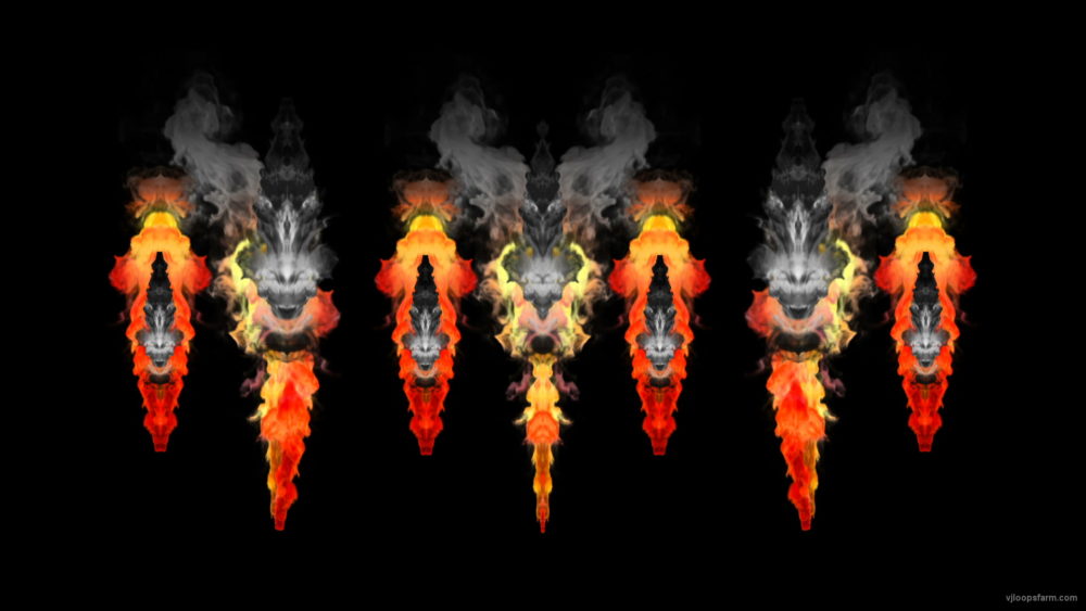 vj video background Flame-Fire-Needle-Pattern-Video-Art-VJ-Loop_003