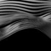 vj video background 3D-Displace-Motion-Stripe-ribbons-isolated-on-black-Video-mapping-Loop_003