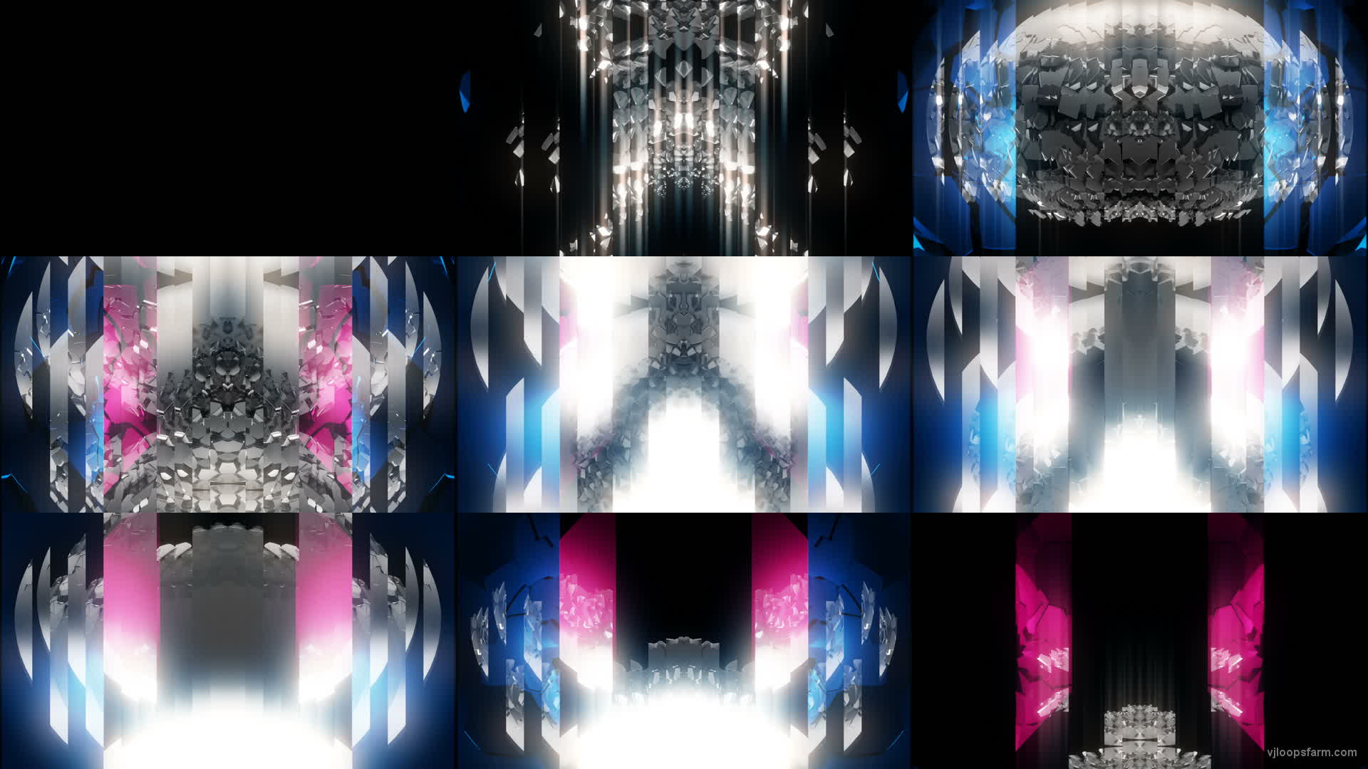 Blade Runner Luxury Video Pattern VJ Loop