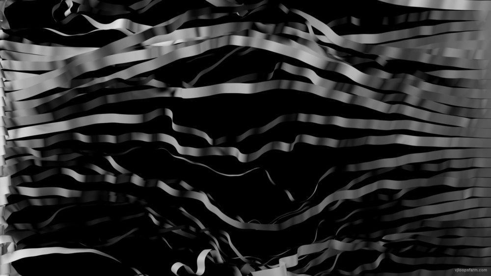 vj video background Distorted-3D-curtain-cloth-ribbons-animation-video-mappping-loop_003