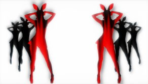 Red-Strobe-Bunny-Girls-Bodyguards-Side-Playboy-Rabbit-Dance-4K-Video-Art-VJ-Loop_006 VJ Loops Farm