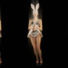Trio-Team-Girl-Bunny-Go-Go-Jump-Video-Art-4K-VJ-loop_005 VJ Loops Farm