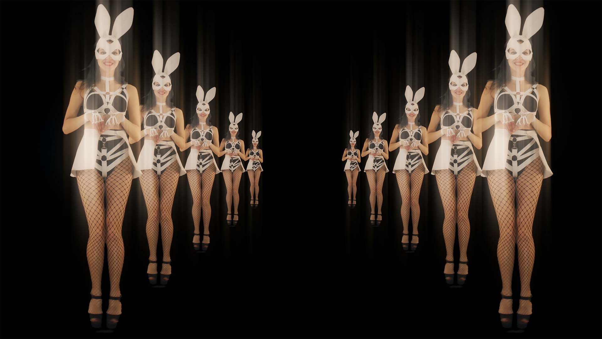 Bunny Girl Power – Video VJ Loops Pack Vol.68