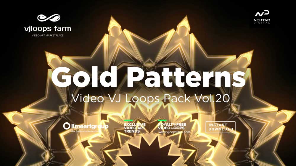 Gold-Patterns-Video-Art-Vj-loop
