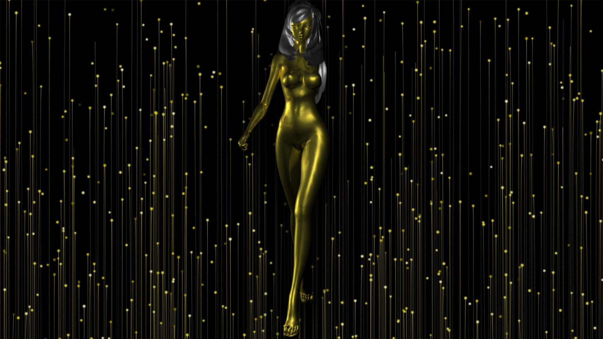 Gold Woman – Video VJ Loops Pack Vol.41