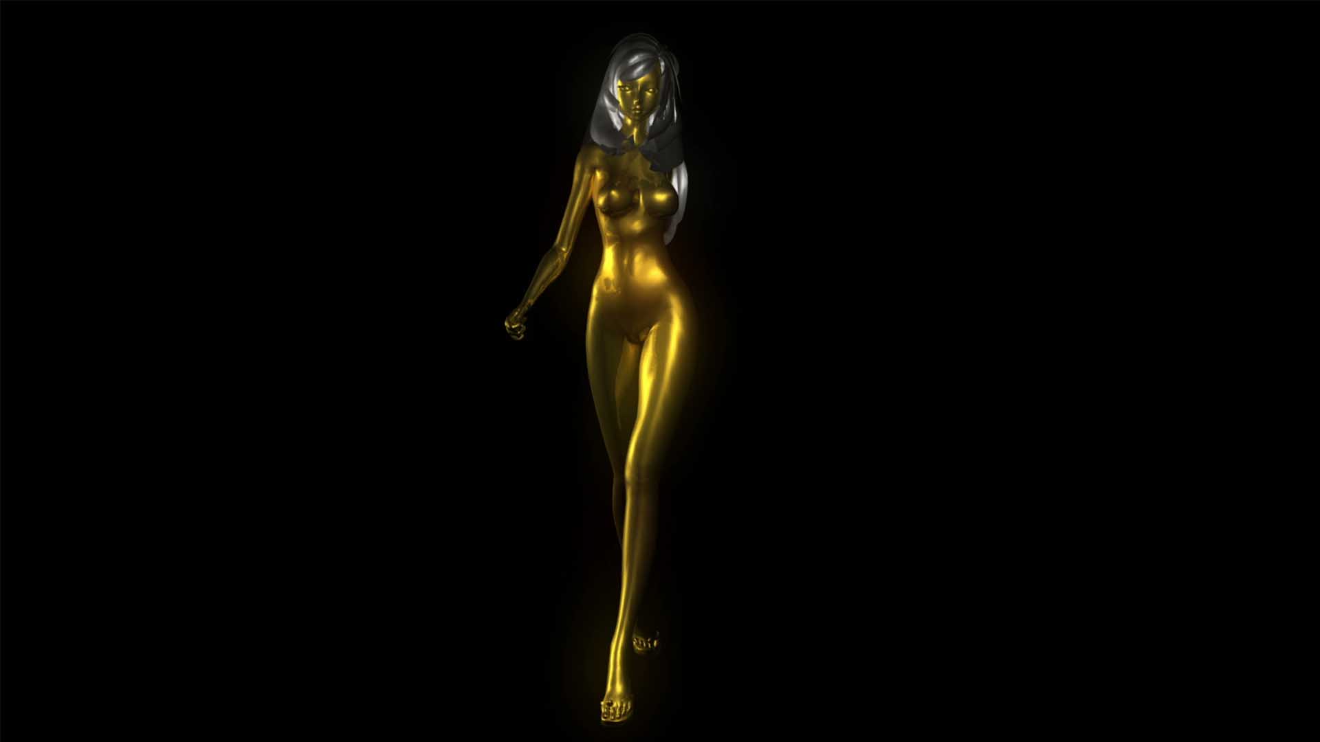 Gold Woman – Video VJ Loops Pack Vol.41