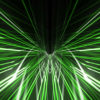 Green star needles 3d rendering of a grid formed tunnel vj_loops_Layer