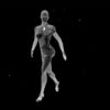 statue holographic video vj loop