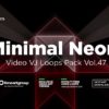Minimal-neon-visuals-video-vj-loops-pack