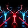 neon deer visuals vjing