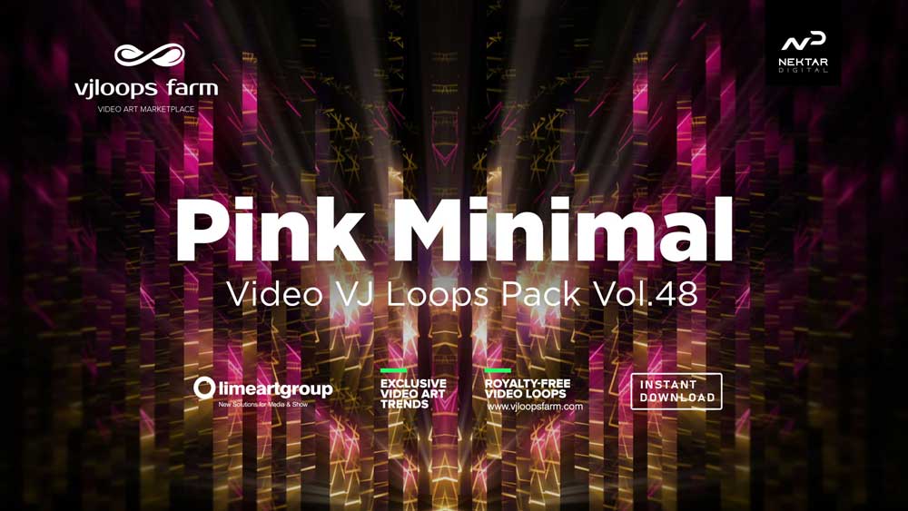 Pink-Minimal-VJ-loops