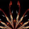 fire flame abstract video art vj loop