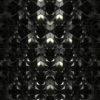 Black seamless pattern with dynamic circle graphics_glass_visuals_vj_loops