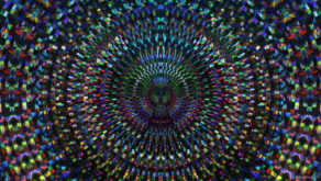 vj video background Colorfull-mosaic-square-pattern-animation-Circle-art-vj-loop-background-wall_003