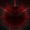 vj video background Slowly-red-white-point-Radial-rays-animation-vj-loop_003