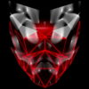 Polygonal-red-evil-robotic-mask-face-motion-lines-vj-loop-HD_009 VJ Loops Farm