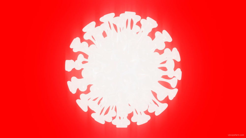 vj video background Circle-Eye-Corona-Virus-Covid19-Ball-Rotating-with-strobing-effect-4K-Video-VJ-Loop-1920_003