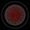 Circle-Eye-Corona-Virus-Covid19-Ball-Rotating-with-strobing-effect-4K-Video-VJ-Loop-1920_005 VJ Loops Farm