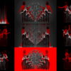 Covid19-Girl-in-mask-dancing-with-Virus-on-strobing-red-white-background-4K-Video-Art-VJ-Looped-Clip-1920 VJ Loops Farm