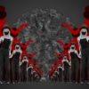 Covid19-Girl-in-mask-dancing-with-Virus-on-strobing-red-white-background-4K-Video-Art-VJ-Looped-Clip-1920_002 VJ Loops Farm