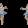 vj video background Beauty-Art-Tunnel-of-blonde-ballerin-ballet-dancing-girls-in-blue-dress-spinning-over-alpha-channel-4K-Video-Footag-30fps_003