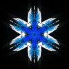 Hexagram-6-point-blue-star-Geometric-snowflake-Full-HD-Video-Art-Symbolic-Vj-Loop_005 VJ Loops Farm