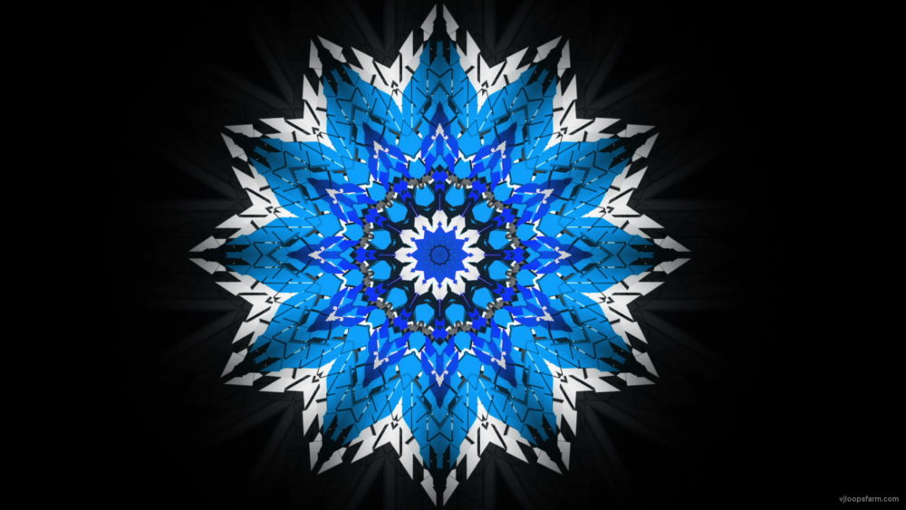 vj video background Twelve-points-star-snowflake-christmas-techno-geometric-sign-video-art-VJ-Loop_003