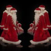 Group-of-Santa-Claus-walking-in-Tunnel-Flow-4K-Video-VJ-Footage-1920_006 VJ Loops Farm