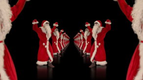 vj video background Santa-Claus-Dance-in-Tunnel-Flight-4K-Video-Art-Vj-Footage-1920_003