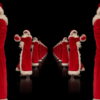 Santa-Claus-Dance-in-Tunnel-Flight-4K-Video-Art-Vj-Footage-1920_004 VJ Loops Farm