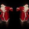 Santa-Claus-on-Rave-Jump-in-tunnel-flow-on-black-background-VJing-Video-Art-Footage-1920_007 VJ Loops Farm