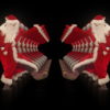Santa-Claus-on-Rave-Jump-in-tunnel-flow-on-black-background-VJing-Video-Art-Footage-1920_008 VJ Loops Farm
