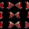 Tunnel-of-Dancing-Santa-Clauses-isolated-on-black-background-4K-Video-Art-VJ-Footage-1920 VJ Loops Farm