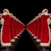 Tunnel-of-Dancing-Santa-Clauses-isolated-on-black-background-4K-Video-Art-VJ-Footage-1920_004 VJ Loops Farm