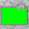 3D-Hand-Showing-green-screen-mockup-template-on-cracked-wall-mapping-loop-fsjuns-1920_004 VJ Loops Farm