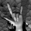3D-Hand-with-hand-horns-sign-appears-from-cracked-wall-projection-mapping-loop-uidr3k-1920_006 VJ Loops Farm