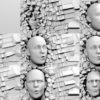 Amazed-bald-man-3D-face-appears-through-broken-wall-projection-mapping-loop-ewvyil-1920 VJ Loops Farm