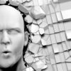 Amazed-bald-man-3D-face-appears-through-broken-wall-projection-mapping-loop-ewvyil-1920_008 VJ Loops Farm