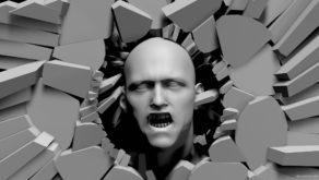 vj video background Angry-face-brakes-through-the-wall-3D-animation-projection-mapping-loop-1q4jwb-1920_003
