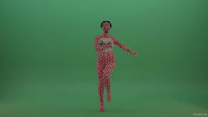 vj video background Beauty-red-dress-girl-march-in-front-view-isolated-on-green-screen-n9vhbz-1920_003