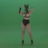 Girl-in-wolf-fetish-mask-sit-down-and-stand-up-making-hand-beat-on-green-screen-hxmhuw-1920_005 VJ Loops Farm