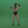 Girl-in-wolf-fetish-mask-sit-down-and-stand-up-making-hand-beat-on-green-screen-hxmhuw-1920_006 VJ Loops Farm