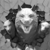Halloween-Wolf-3D-head-projection-Video-Mapping-Loop-7en9gd-1920_006 VJ Loops Farm