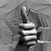 Like-hand-sign-thumb-up-on-abstract-cracked-wall-projection-mapping-loop-lssnn5-1920_005 VJ Loops Farm