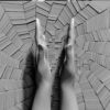 Mirrored-hands-clap-on-finely-fragmented-wall-3D-mapping-loop-cjwr9c-1920_006 VJ Loops Farm