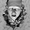 Scream-Face-Head-Mapping-on-3D-Wall-Video-Loop-swlclv-1920_004 VJ Loops Farm