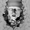 Scream-Face-Head-Mapping-on-3D-Wall-Video-Loop-swlclv-1920_007 VJ Loops Farm